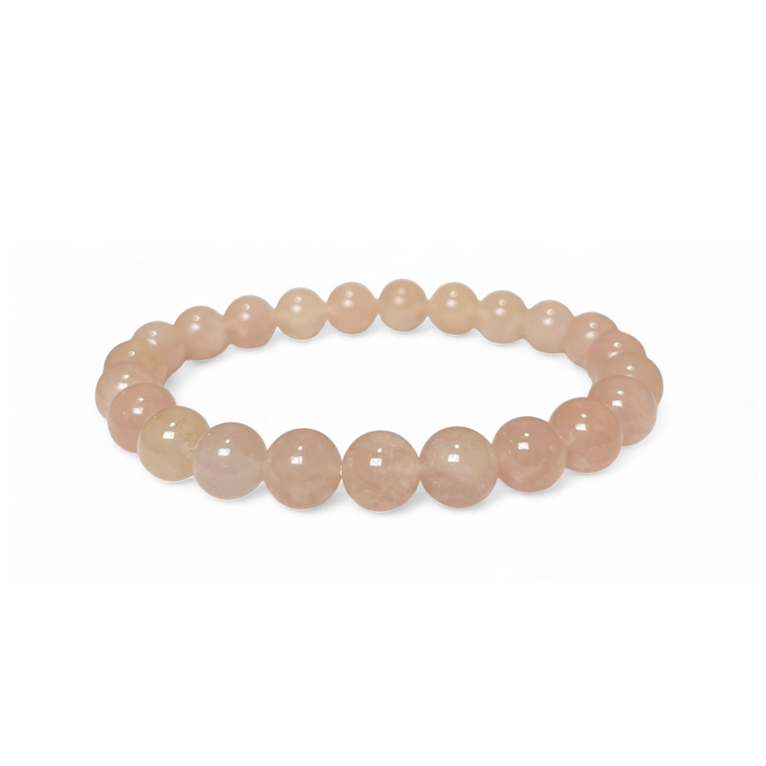 Morganite Crystal Bracelet - Premium