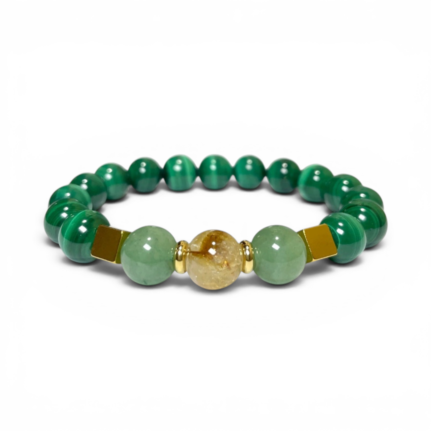 Verdant Luxe Balance Crystal Bracelet
