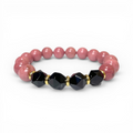 Blush Noir Contrast Crystal Bracelet