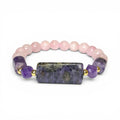 Blush Violet Atelier Crystal Bracelet