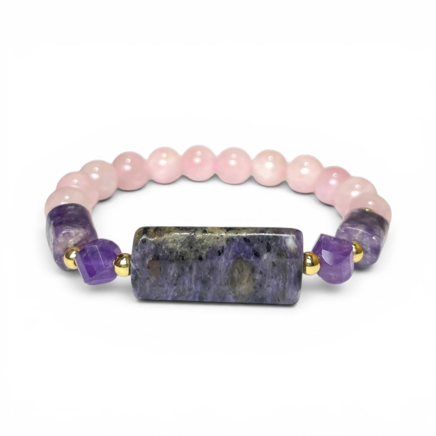 Blush Violet Atelier Crystal Bracelet