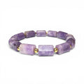 Lepidolite Rhythm Line Crystal Bracelet