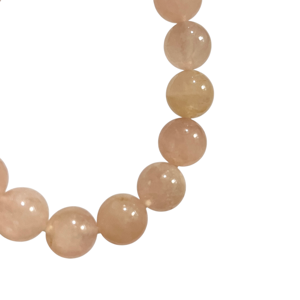 Morganite Crystal Bracelet - Premium