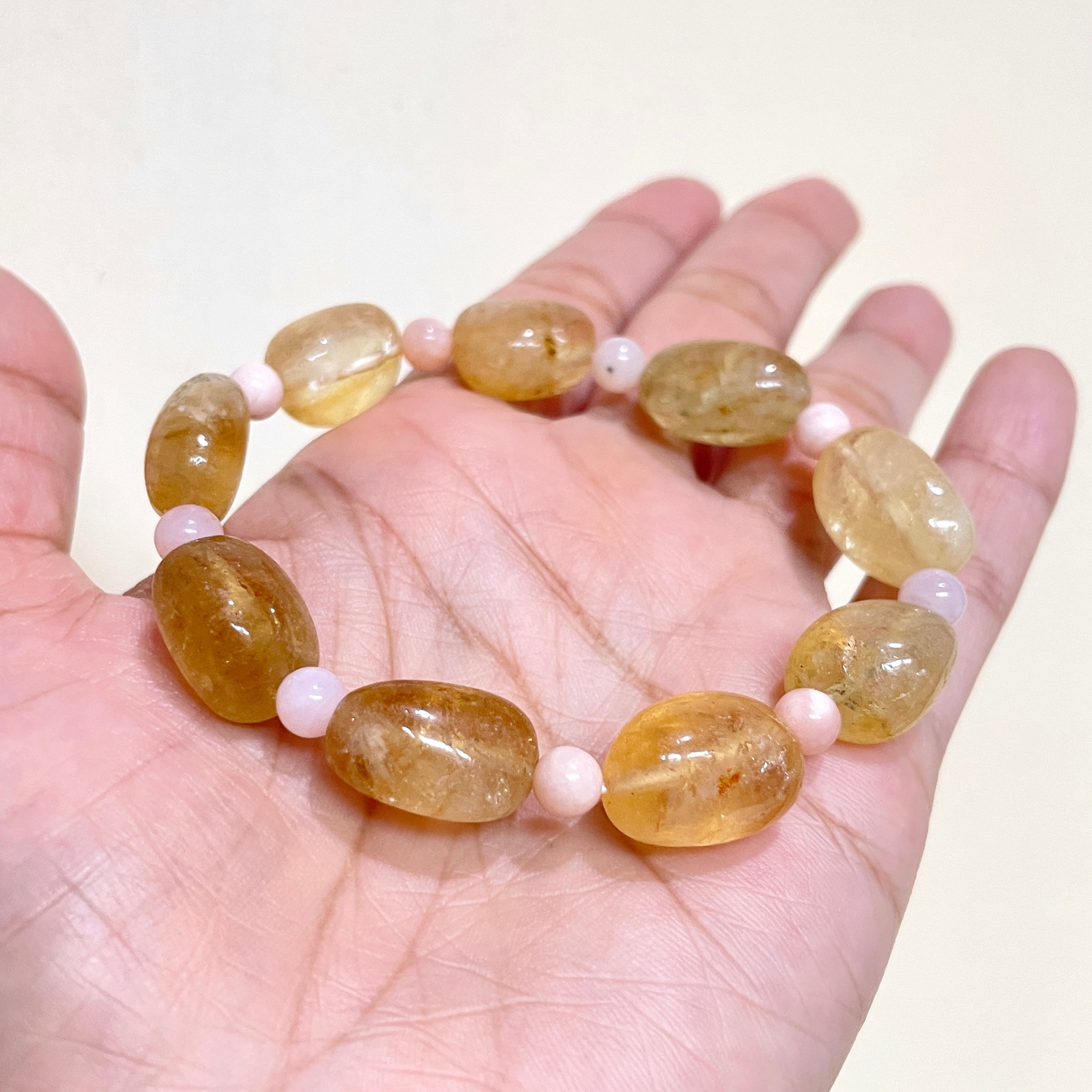 Blush Glow Rhythm Crystal Bracelet