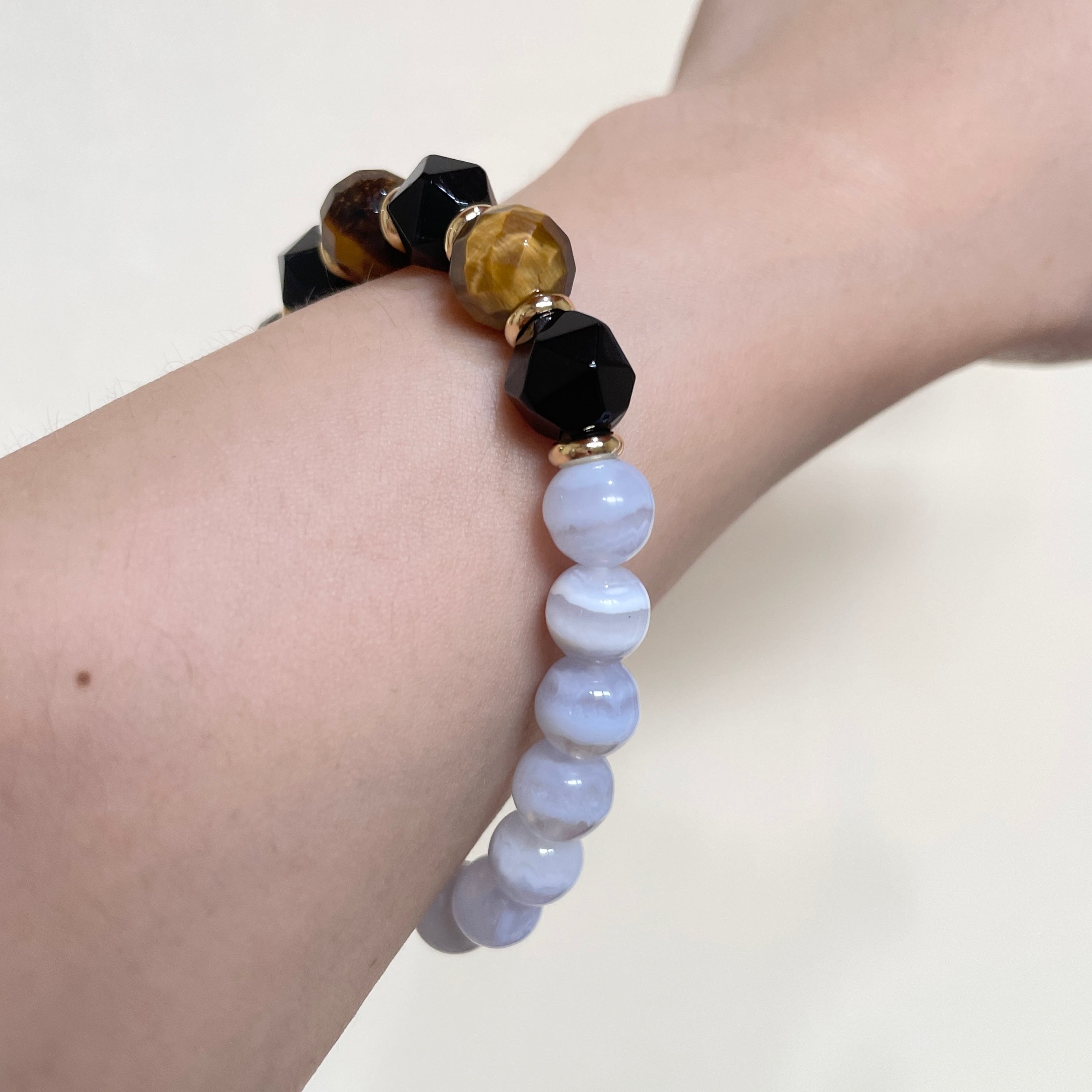 Azure Noire Rhythm Crystal Bracelet