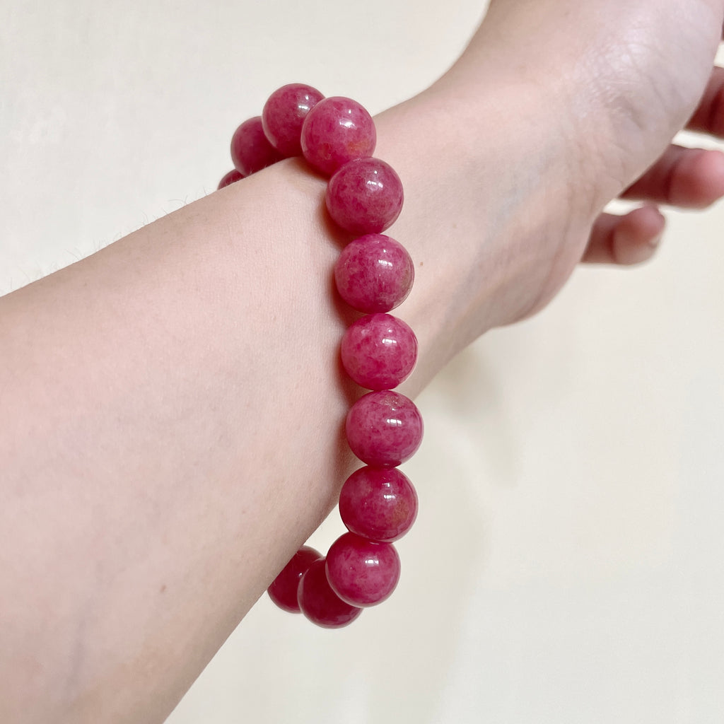 Rhodonite Crystal Bracelet - Premium