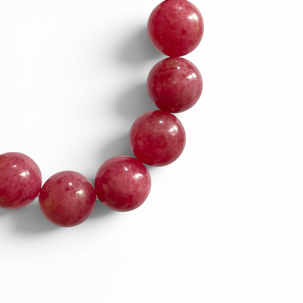 Rhodonite Crystal Bracelet - Premium
