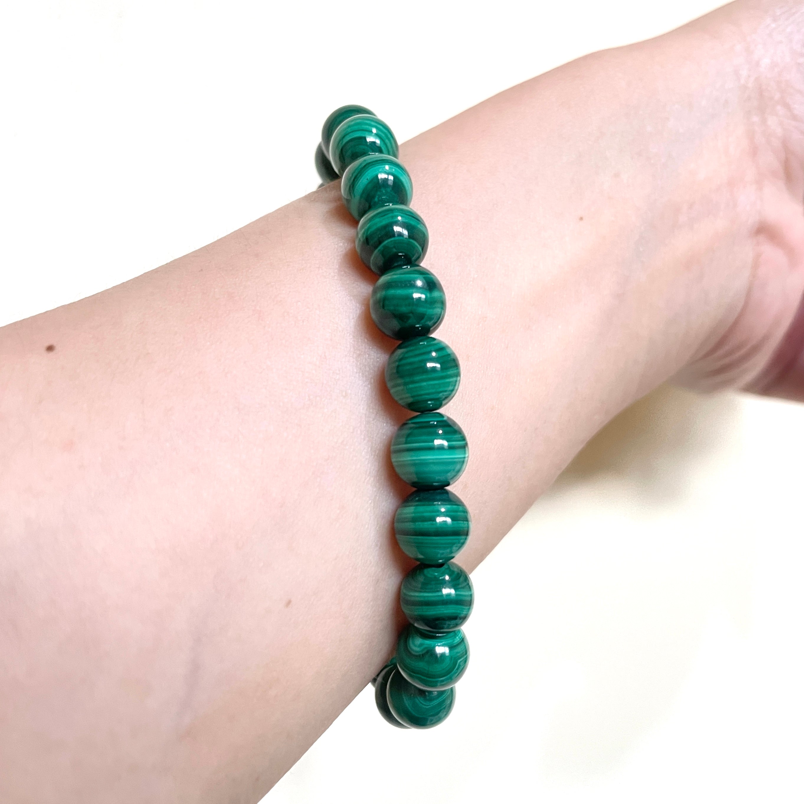 Malachite Crystal Bracelet - Premium