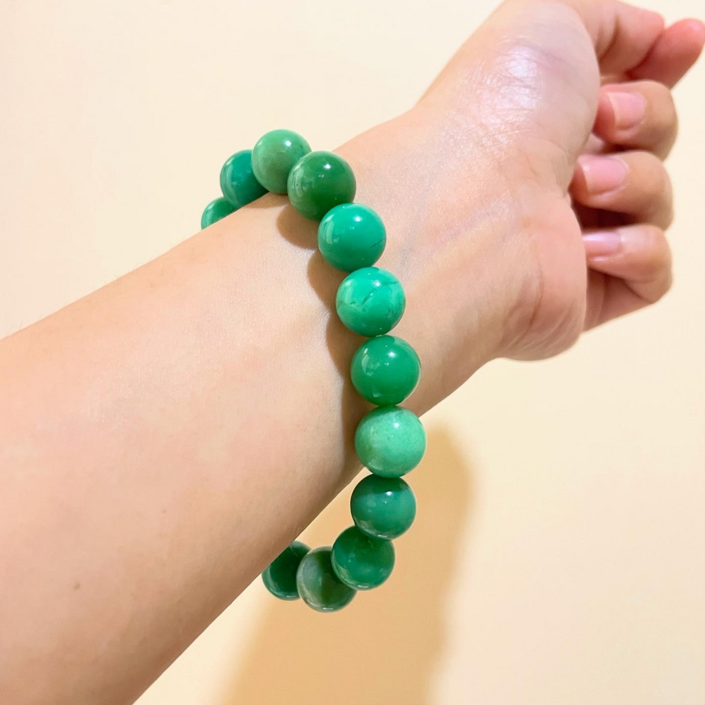 Chrysoprase Crystal Bracelet - Premium