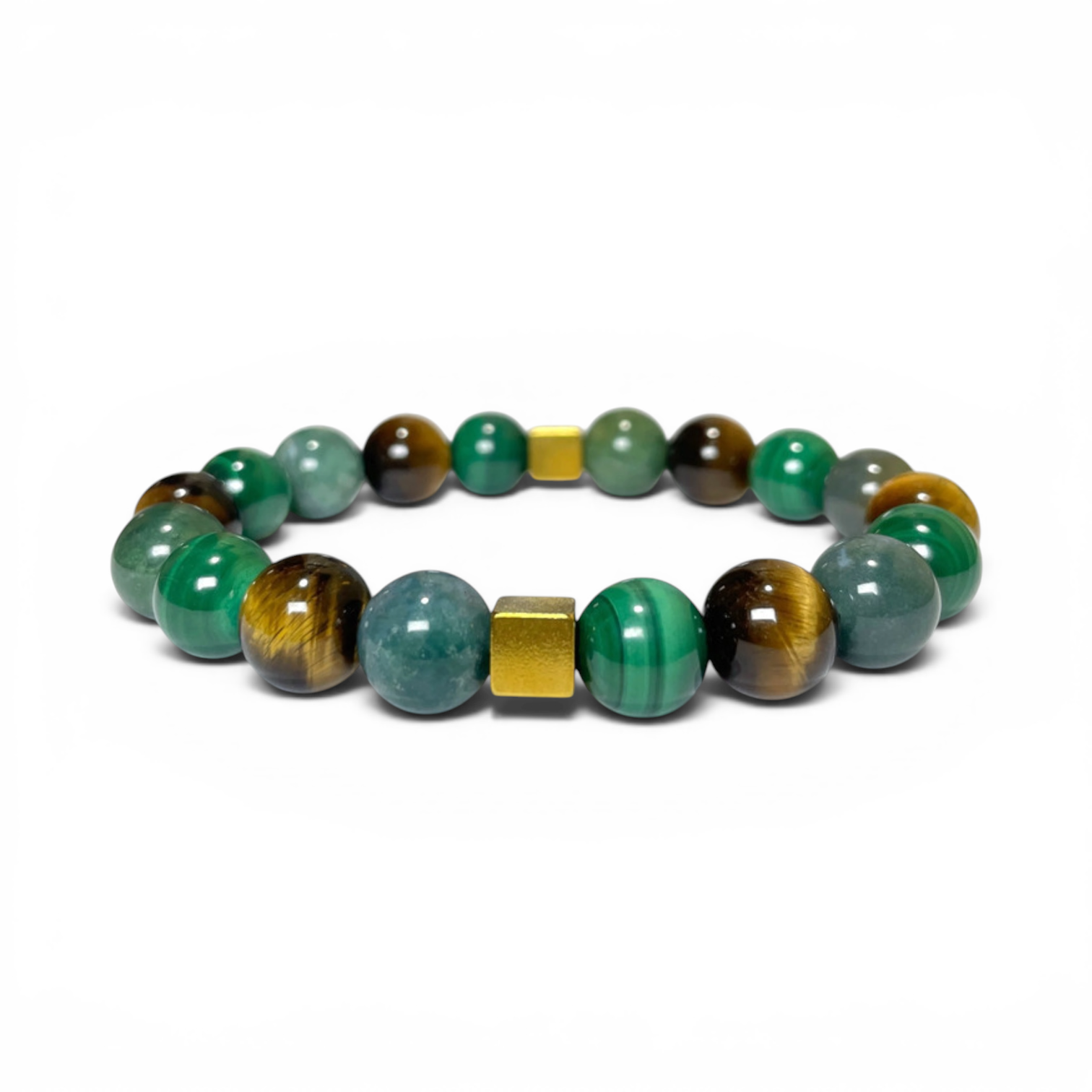 Verdant Rhythm Signature Crystal Bracelet