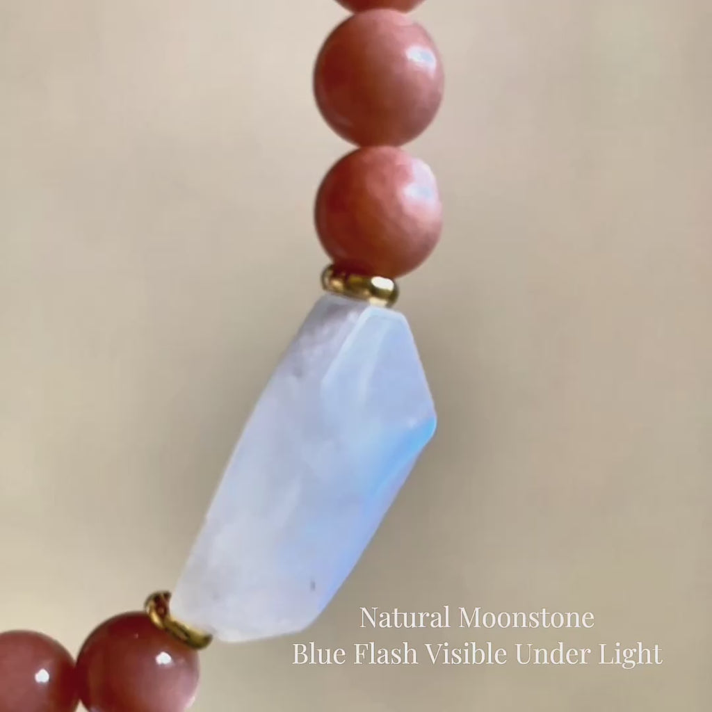 Solar Glow Accent Crystal Bracelet